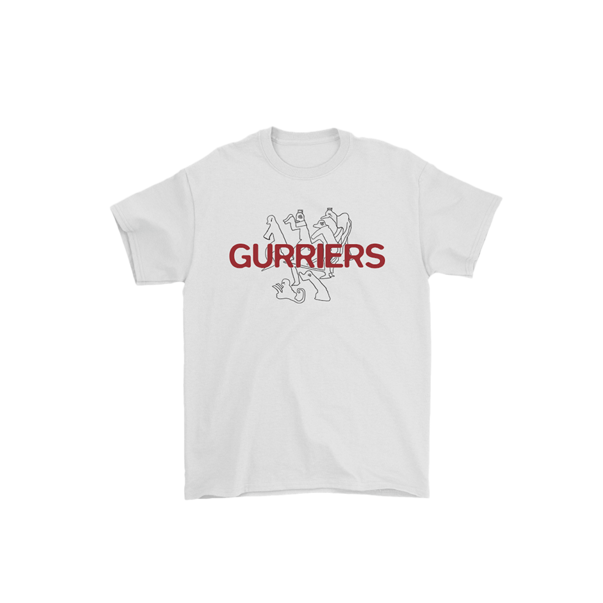 Red Logo T-Shirt - White